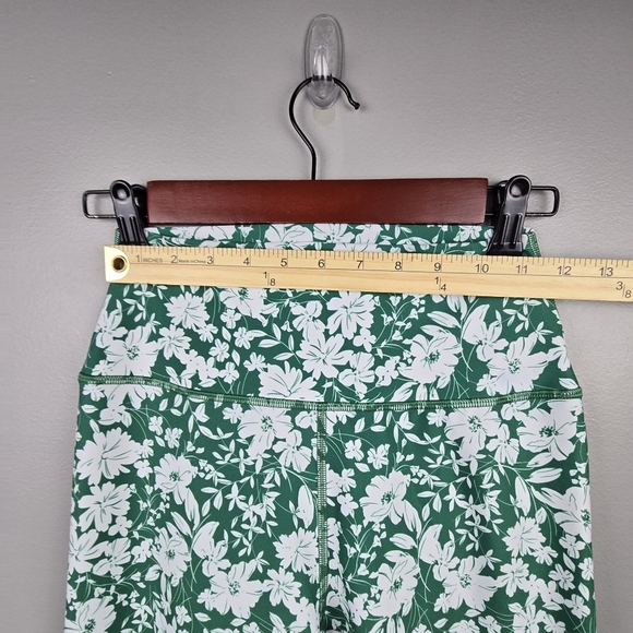 SPIRITUAL GANGSTER Intent High Rise Leggings Verona Print Green White Women Sz M - Picture 8 of 11